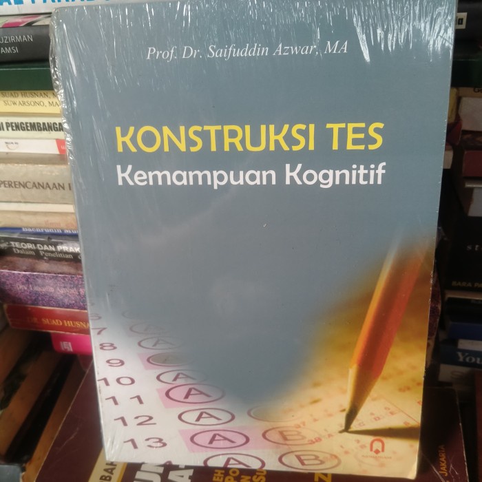 Jual Ori Konstruksi Tes Kemampuan Kognitif Prof Dr Saifuddin Azwar Ma Shopee Indonesia