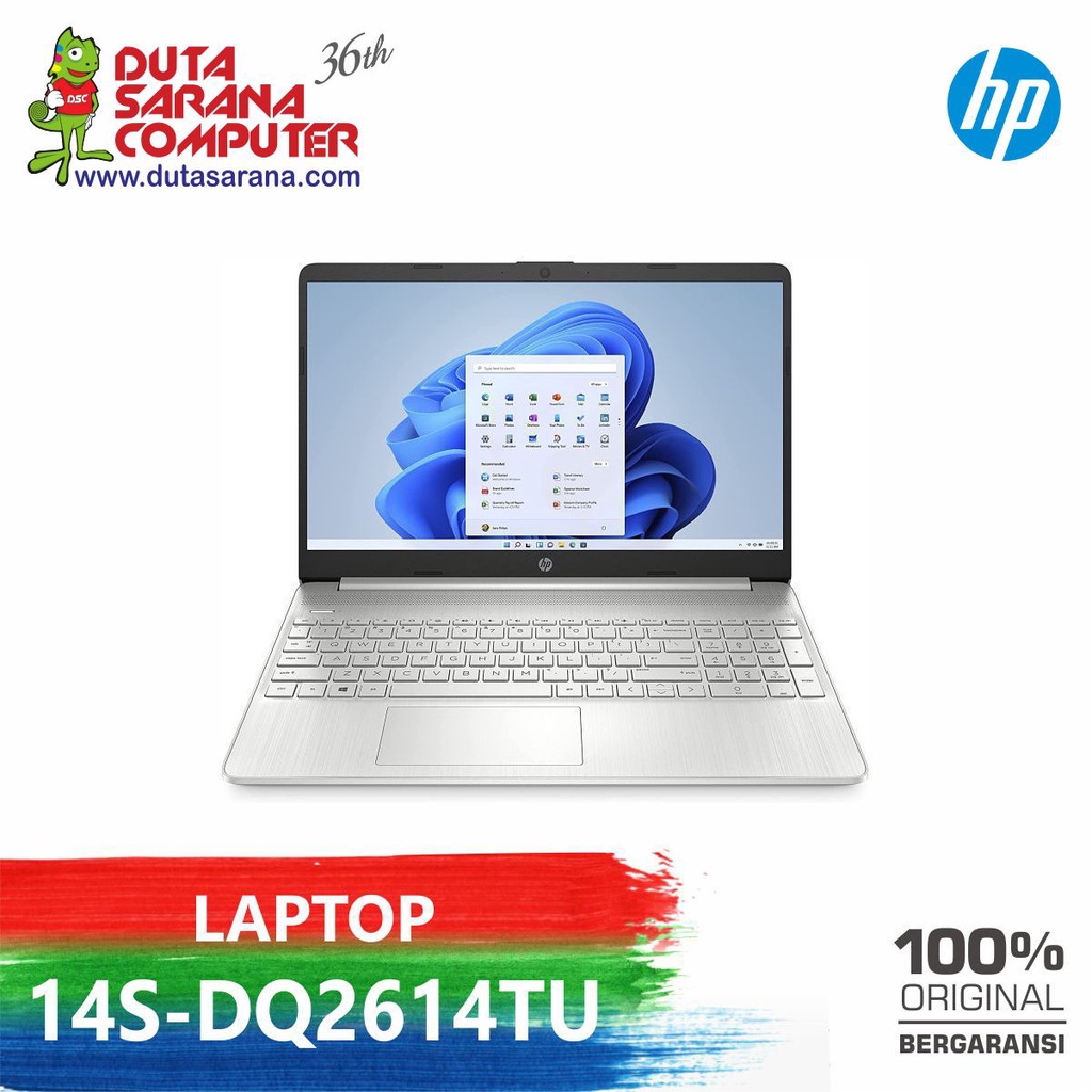 Jual Laptop Hp 14s Dq2614tu Intel Core I3 1115g4 Ram 4gb 512gb Ssd 14 Fhd Ips Win 11ohs 2021 8388