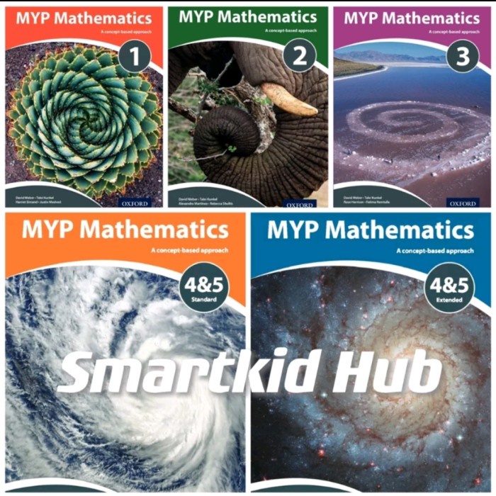 Jual Buku MYP Mathematics Math 1/2/3/ 4&5 Standard/ 4&5 Extended - Math ...