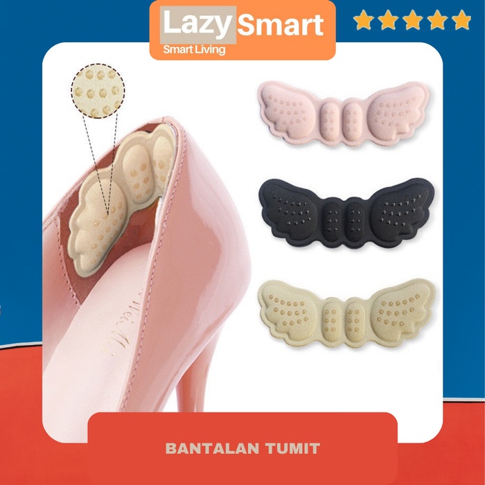 Jual Insole Sepatu Wanita Kebesaran Bantalan Pelindung Tumit Shoe Pad ...