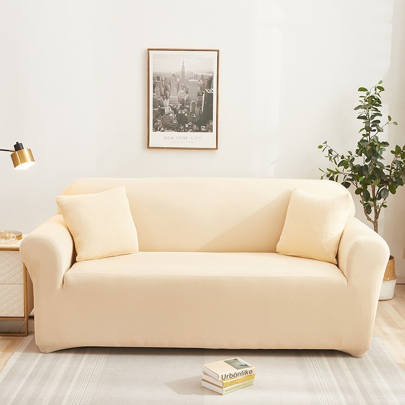 Jual Utama Jakarta Baru - Cover Sofa Sarung Sofa Polos 1/2/3/4 Seater ...