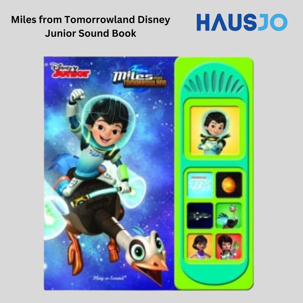 Jual Miles from Tomorrowland Disney Junior Sound Book Hardcover ...