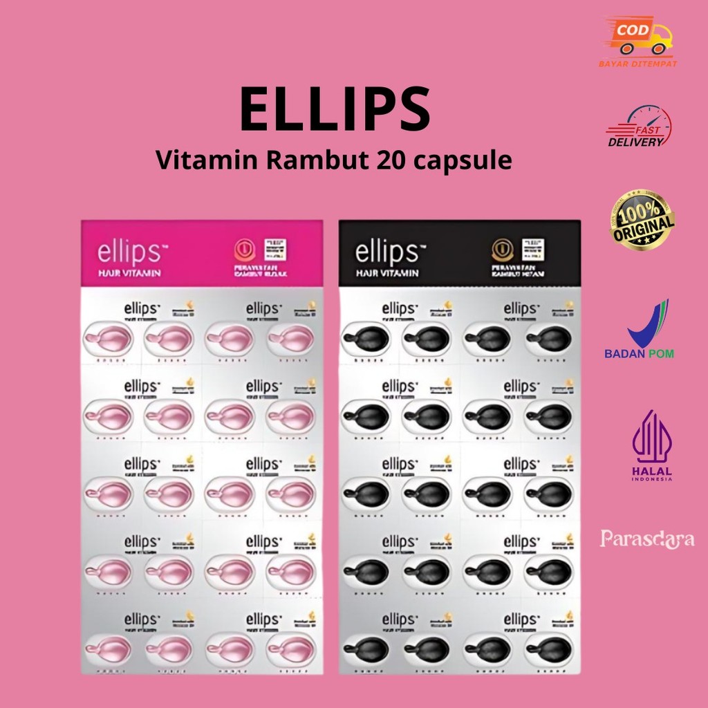 Jual Ellips Vitamin Rambut (20 Capsule) | Shopee Indonesia