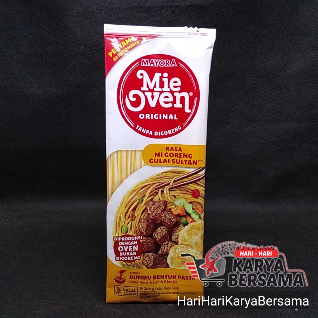 Jual Mie Oven Original Rasa Mi Goreng Gulai Sultan Gr Shopee Indonesia