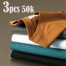 Kaos Polos 3Pcs 50K Bisa Unisex