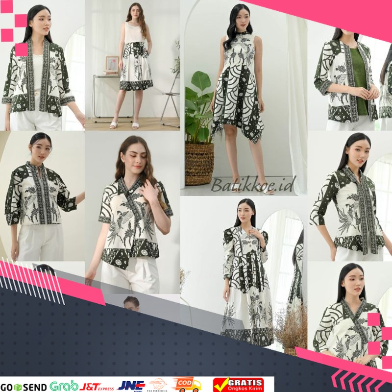 Jual Trend Batik Masa Kini Desain Baru Harga Murah Cod Series Batik