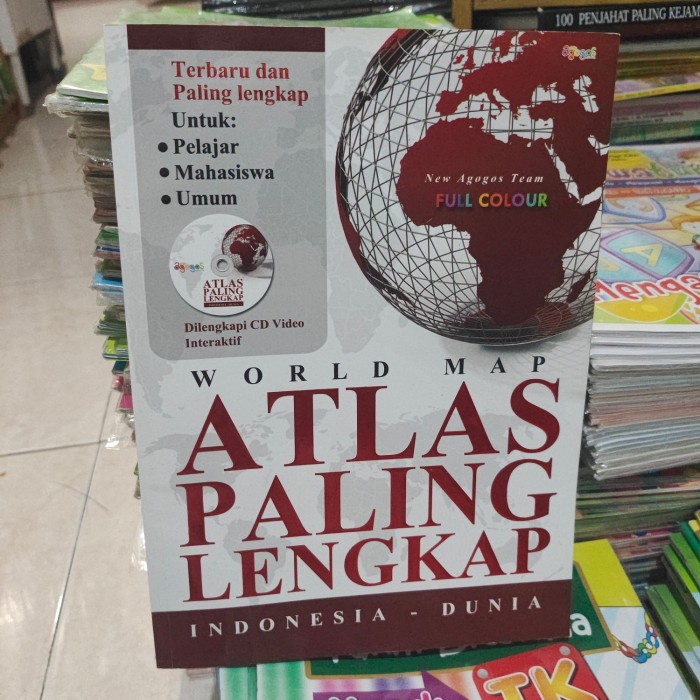 Jual ATALS PALING LENGKAP INDONESIA DUNIA (FULL COLOR) | Shopee Indonesia