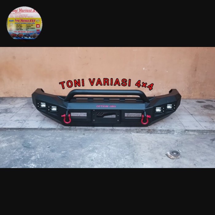 Jual Bemper Bumper Depan Pajero Fortuner Hilux Triton FordRanger Navara ...