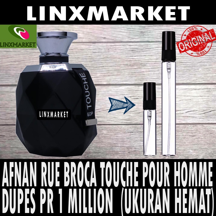Jual AFNAN RUE BROCA TOUCHE POUR HOMME MEN EDP (DUPES PR 1 MILION ...