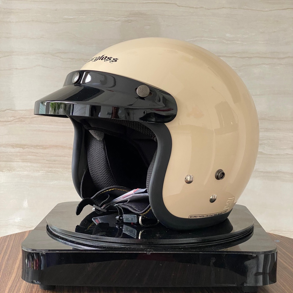 Jual Helm Cargloss CFM Retro ORI 100% Ongkir Murah Free Packing Kardus ...