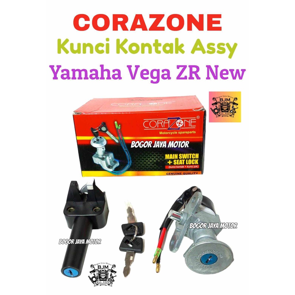 Jual Set Corazone Kunci Kontak Assy Yamaha Vega Zr New Kunci Kontak Murah Motor Vega Main