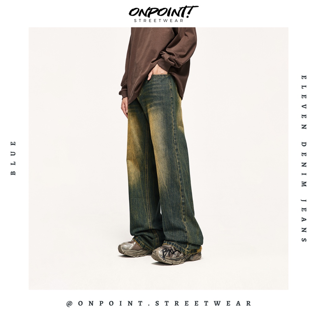 Jual Eleven denim pants celana pria jeans celana panjang pria celana