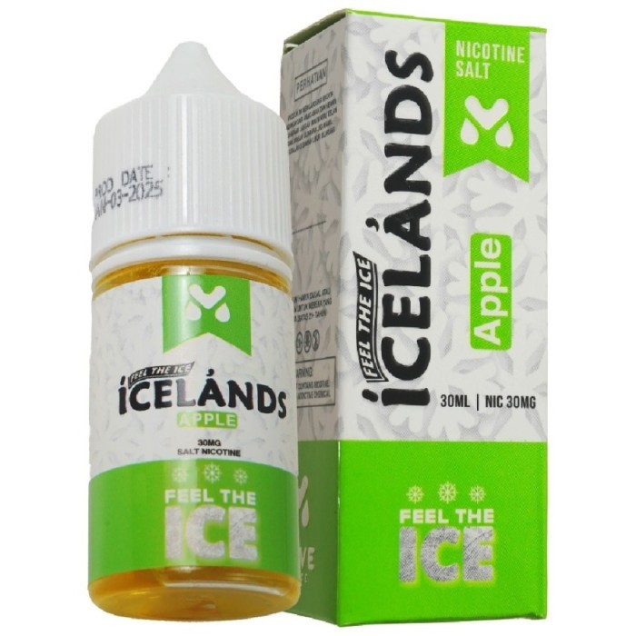 Jual SALT - Icelands APPLE 30ML by Move Juice Liquid Pods Ice Lands ...