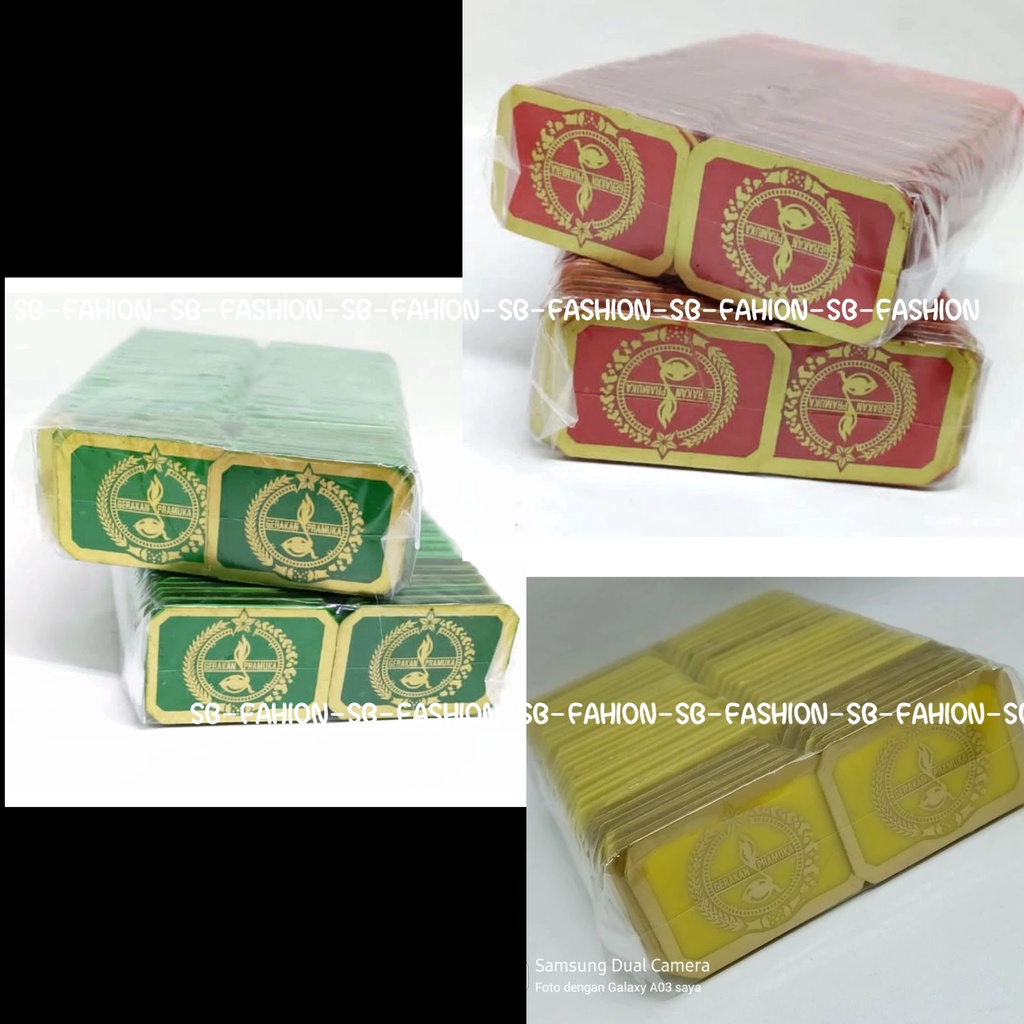 Jual pin tanda topi baret pramuka anak siaga penggalang dan penegak ...