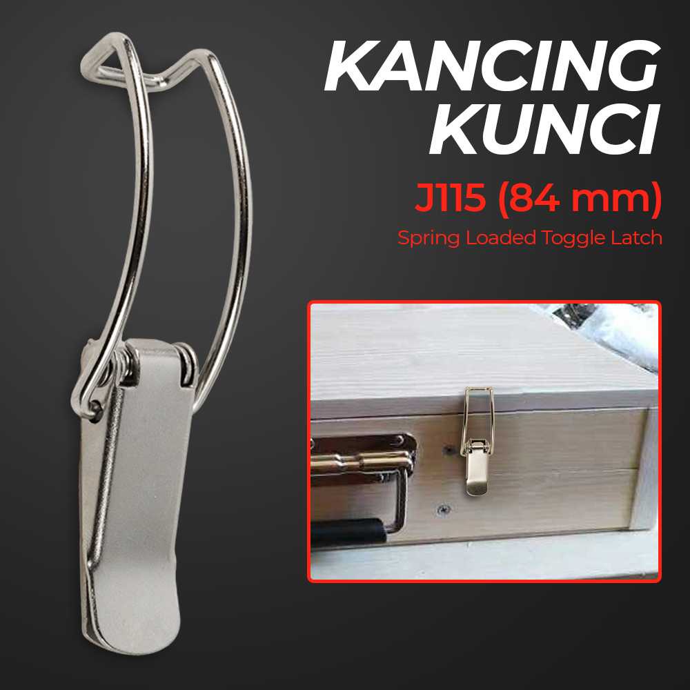Jual Kancing Kunci Spring Loaded Toggle Latch Catch Hasp | Shopee Indonesia