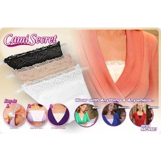 Jual tokokecil888 RajaBanting New Cami Secret (1set=3pcs) | Shopee ...