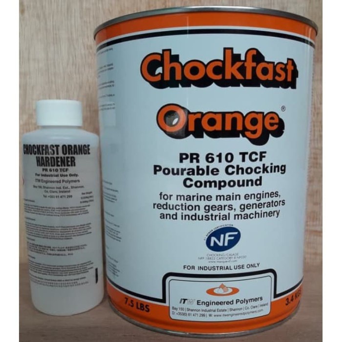 Jual chockfast orange PR 610 TCF pourable chocking compound,chock fast ...