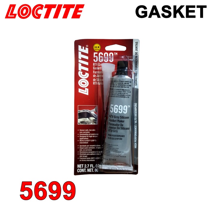 Jual LOCTITE Silicone RTV 5699 Gasket Grey Abu Sealant Lem Paking ...