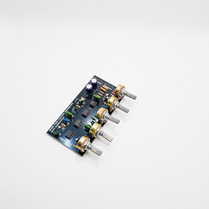 Jual kit tone control parametric mono plus subwoofer 4 IC | Shopee ...
