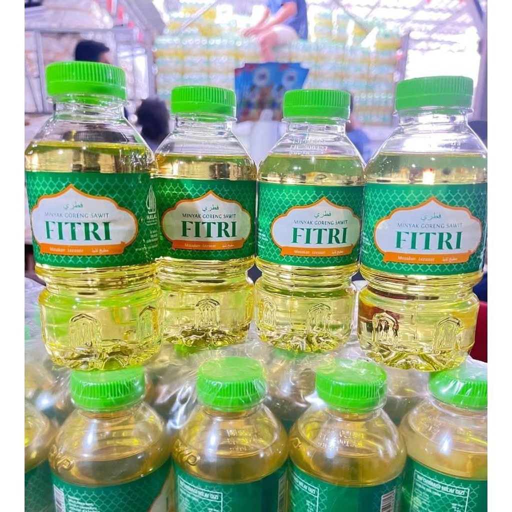 Jual Minyak Goreng Fitri 200ml x 5 Botol Organik Rendah Lemak Oil ...