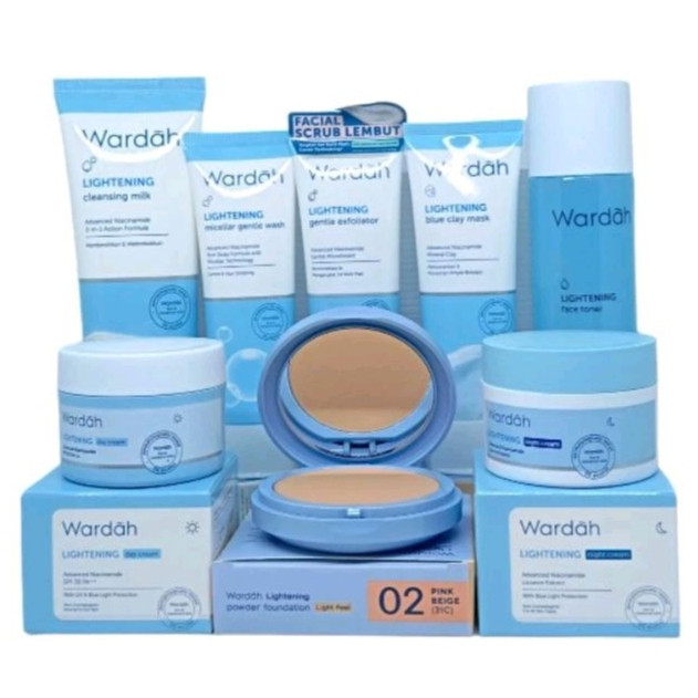 Jual Wardah Paket Lengkap Lightening Series/ Wardah Original | Shopee