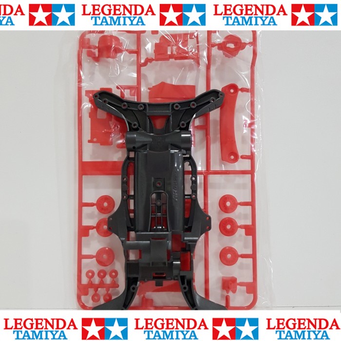 Jual Chasis Ar Abu + Gearbox Merah (Loose dari kit) Shopee Indonesia