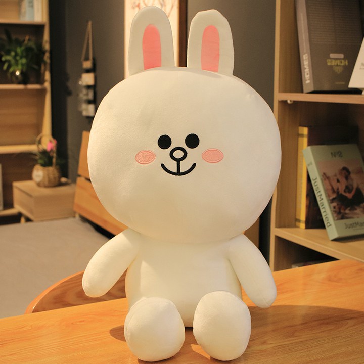 Jual Boneka LINE FRIENDS GARIS Brown Bear boneka kelinci mewah