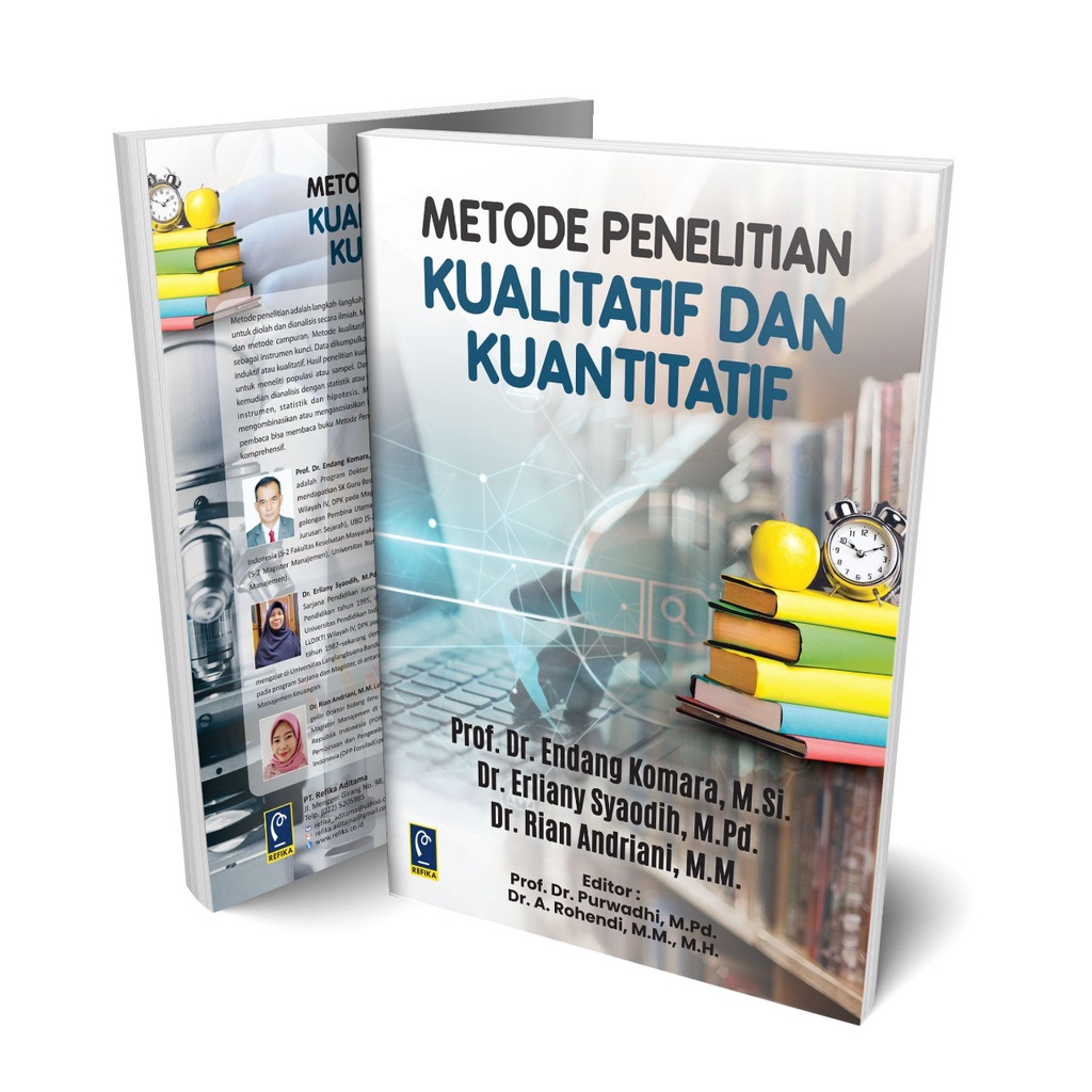 Jual BUKU METODE PENELITIAN KUALITATIF DAN KUANTITATIF RFK23 RFA STORE ...