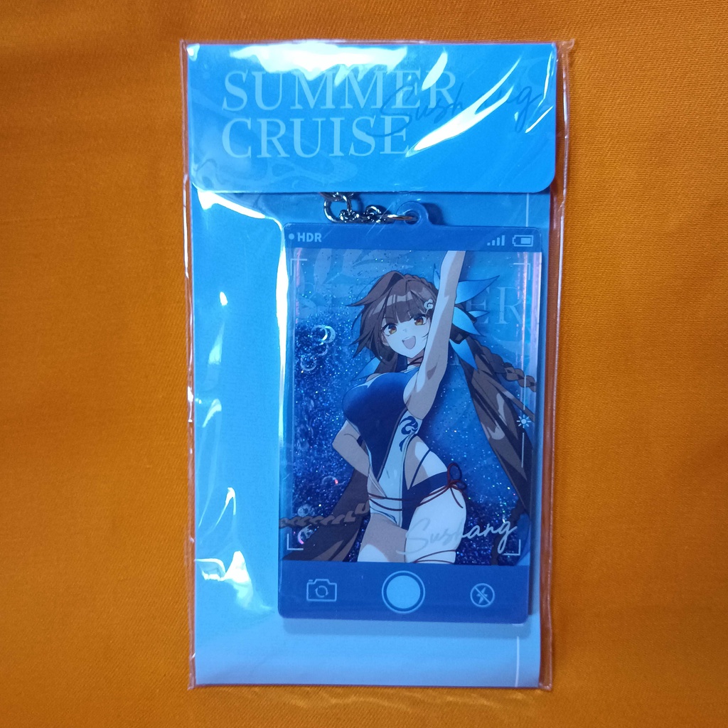 Jual Li Sushang Swimsuit Ver Summer Cruise 2023 Quicksand Key Chain 6x10cm Honkai Impact 3rd