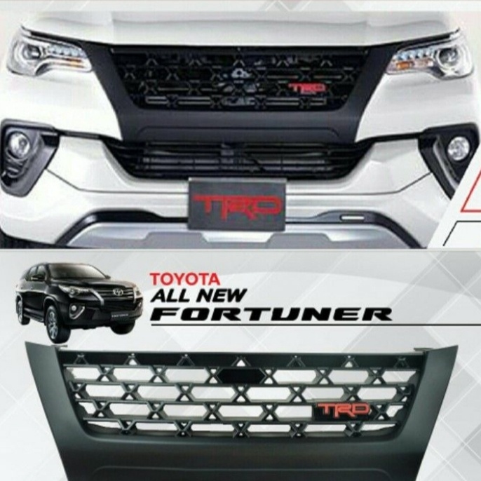 Jual Grill Depan Mobil All New Fortuner Vrz Trd Model Shopee Indonesia