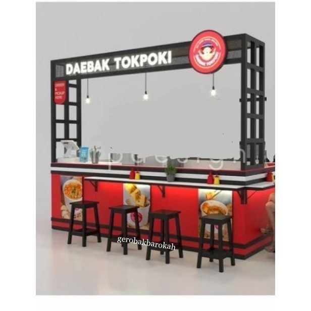 Jual Gerobak Jepang Booth Kekinian Gerobak Dimsum Topokki Ramen