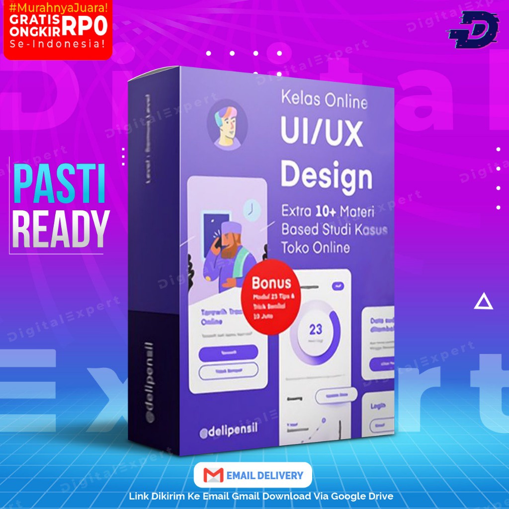 Jual UI UX DESIGN Class Belajar UI Web Design Lengkap | Shopee Indonesia