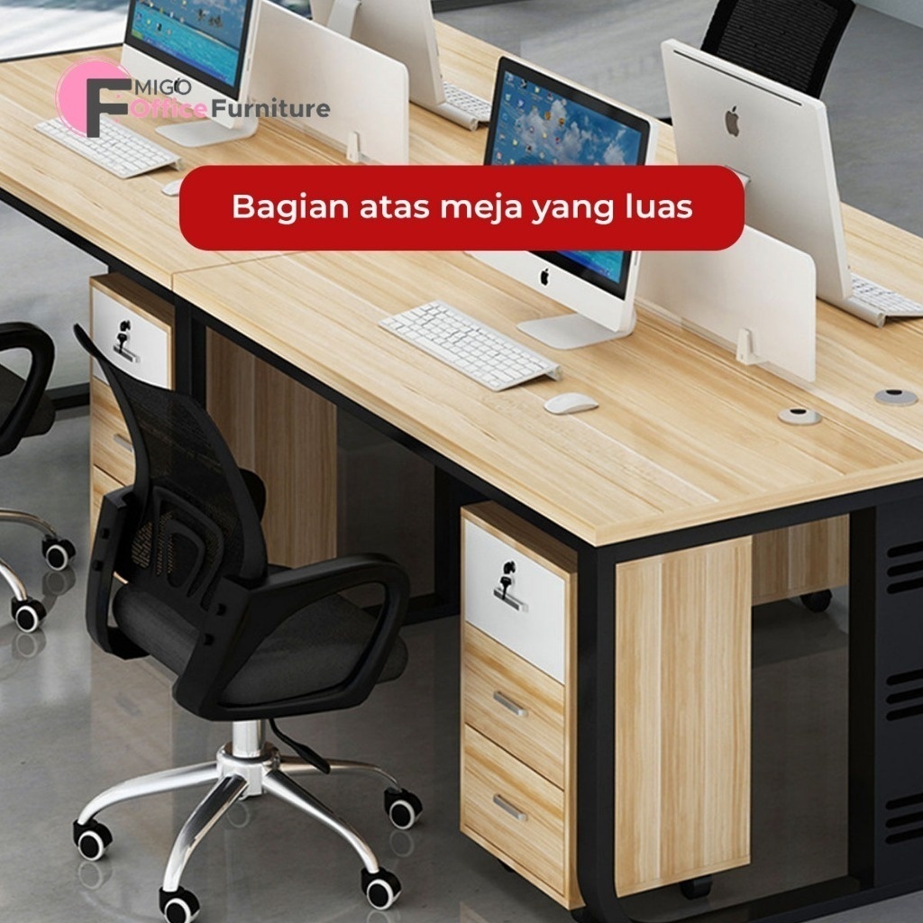Jual Meja Kantor / Meja Komputer / Meja Kerja Minimalis /Computer Desk ...