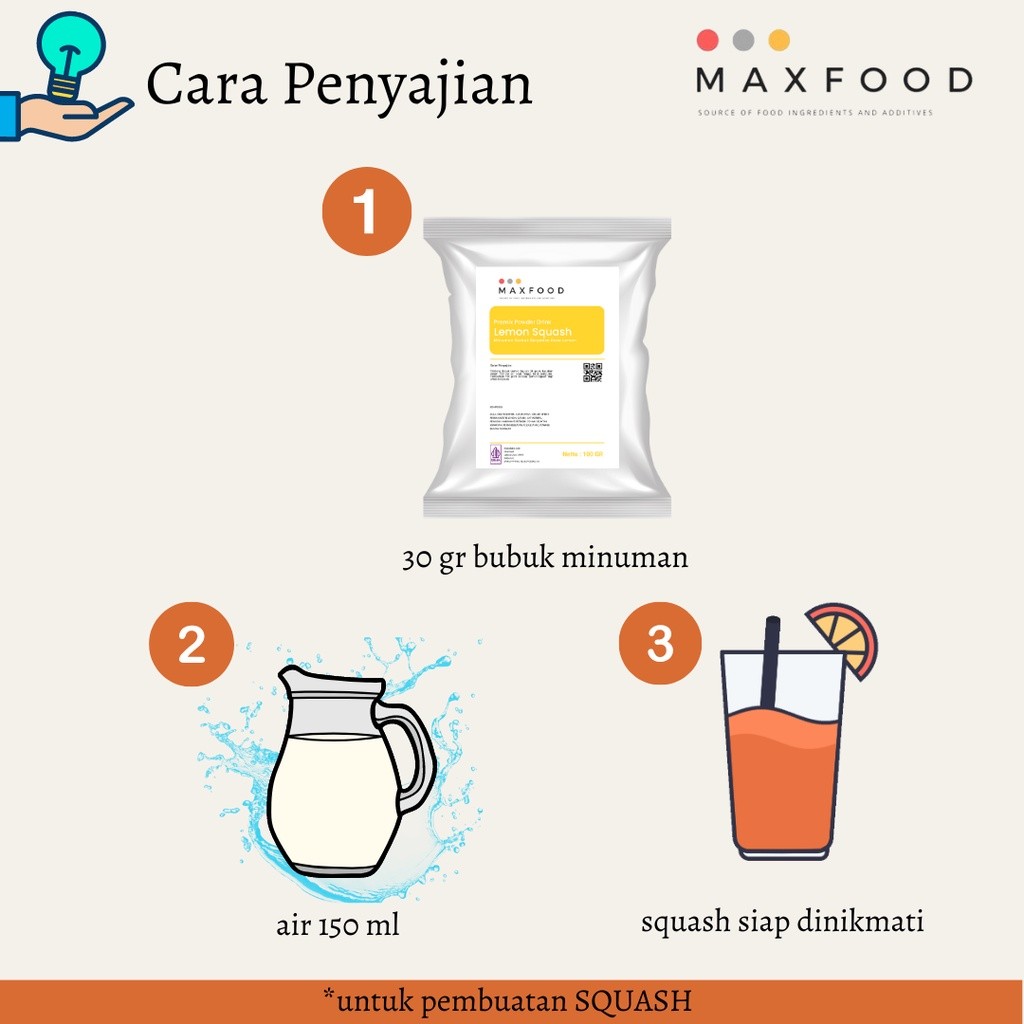 Jual MAXFOOD - Blackcurrant Squash / Bubuk Minuman Squash Rasa ...