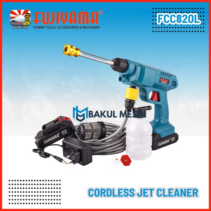 Jual Mesin Jet Cleaner Cordless Fujiyama Fcc L High Pressure Cleaner Shopee Indonesia