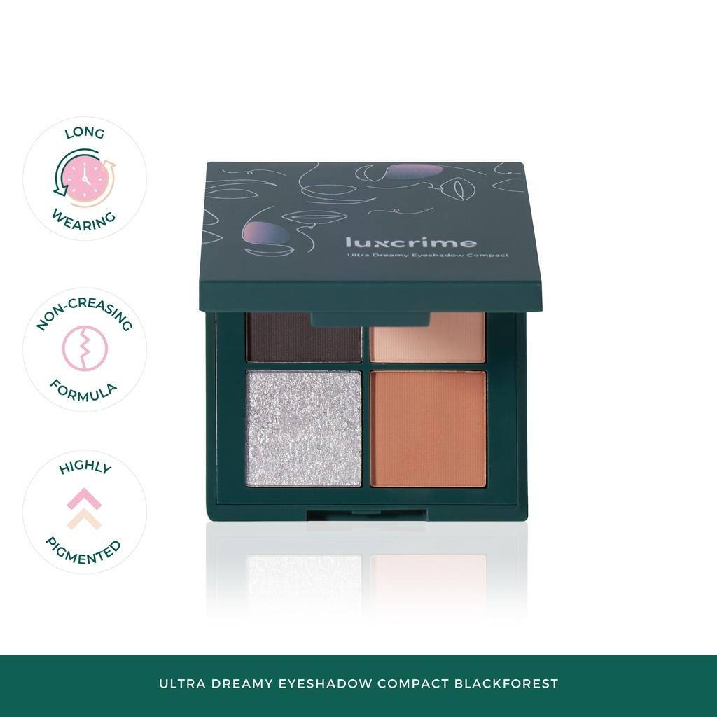 Jual Laamiahijab Luxcrime Ultra Dreamy Eyeshadow Compact | Shopee Indonesia