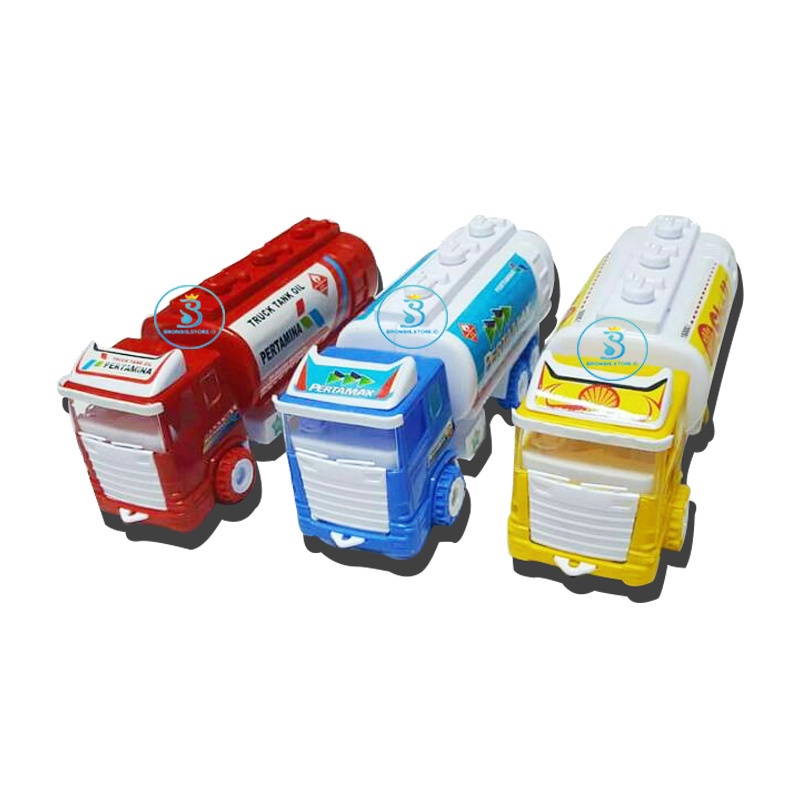 Jual (DT) Mainan Edukasi Anak Mobil Truk Pertamina ST 2019 - Truk ...