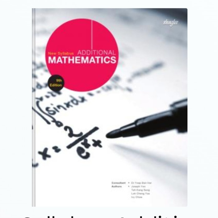 Jual Buku New Syllabus Additional Mathematics | Shopee Indonesia