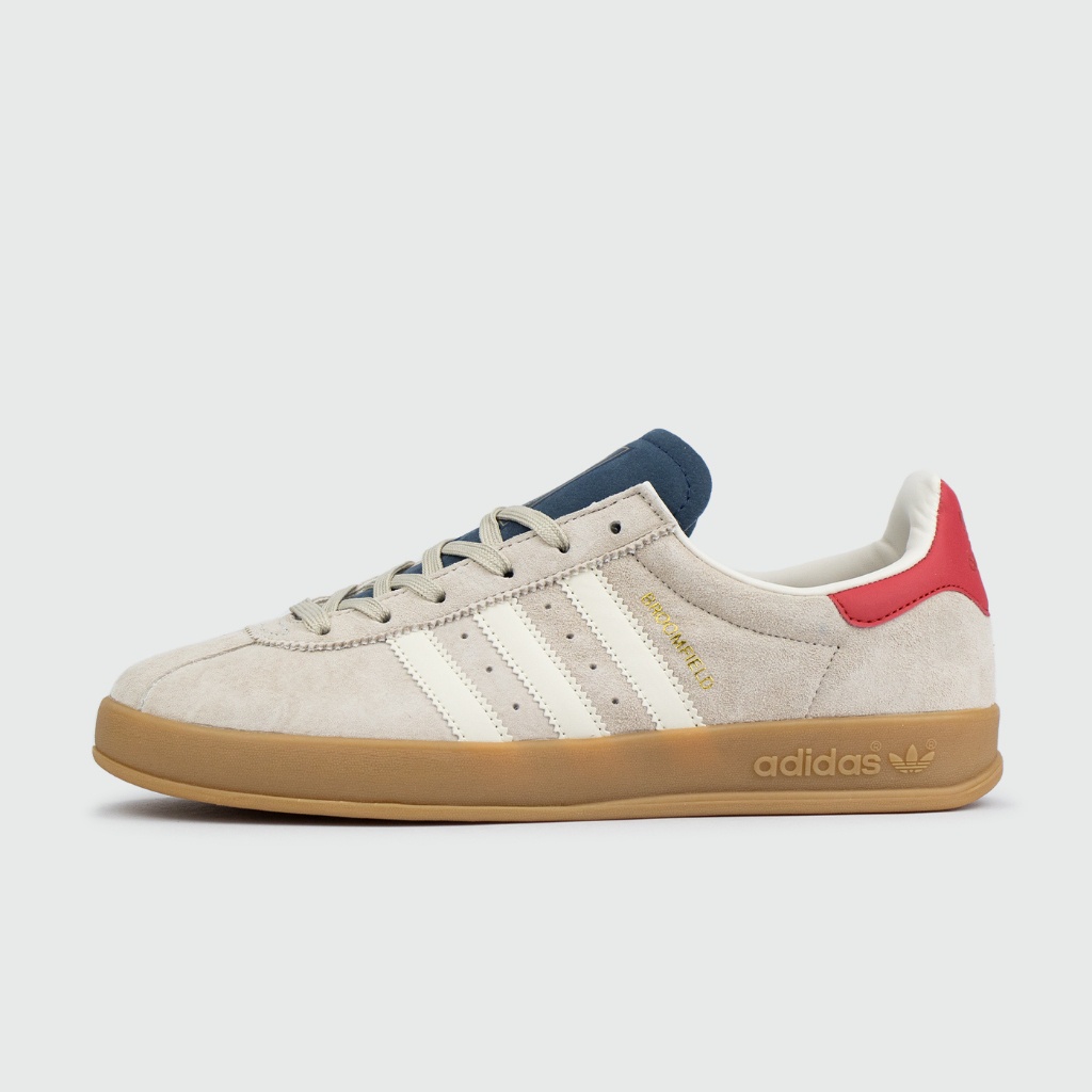 adidas Broomfield Beige Blue Red Gum