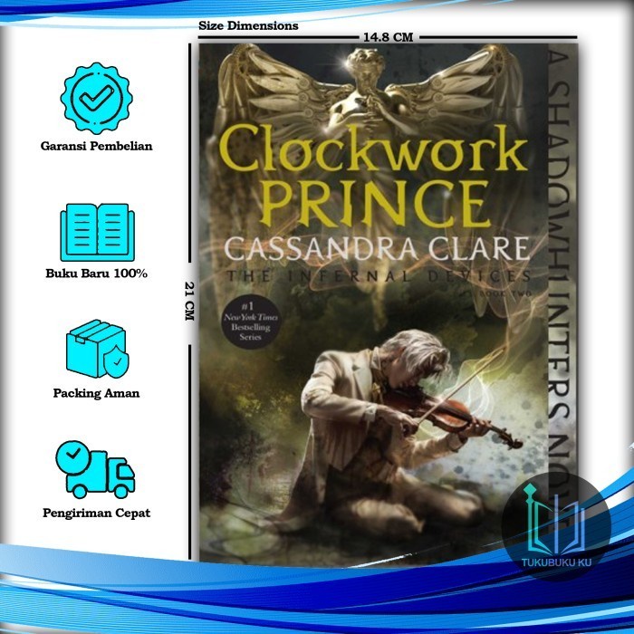 Jual Clockwork Prince, Book 2 - Cassandra Clare (English) | Shopee ...