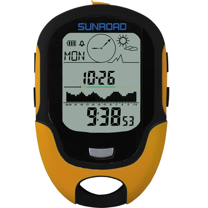 Jual SUNROAD 7009000m LED Digital Altimeter Barometer Compass Shopee