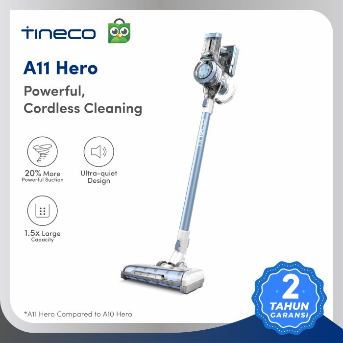 Jual Tineco A11 Hero Cordless Vacuum Cleaner Penghisap Debu Shopee