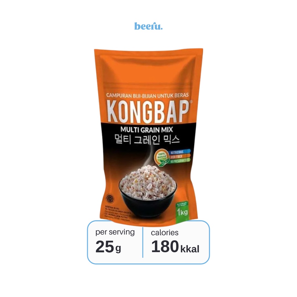 Jual Kongbap Multi Grain Mix For Rice Pouch 1 Kg | Shopee Indonesia