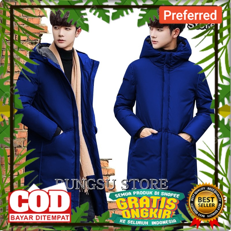 Jual Jaket Keren Model Baru Terlaris Termurah Jaket Jacket Jeket Panjang Jubah Parka Tebal