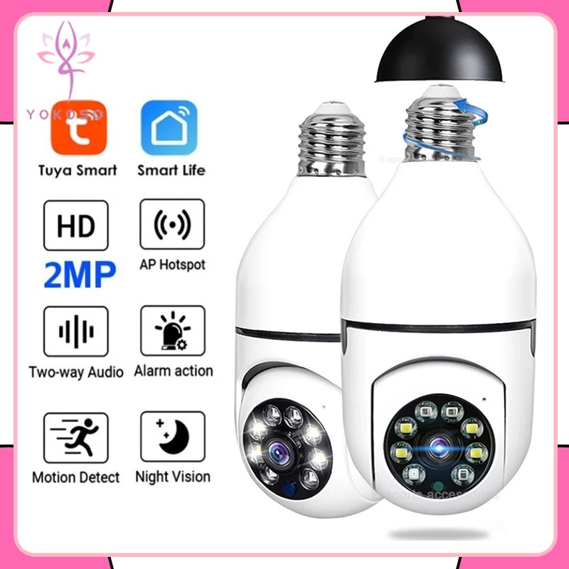 Jual Cctv Lampu V Hd Mp Kamera Cctv Wifi Bohlam Derajat Ptz