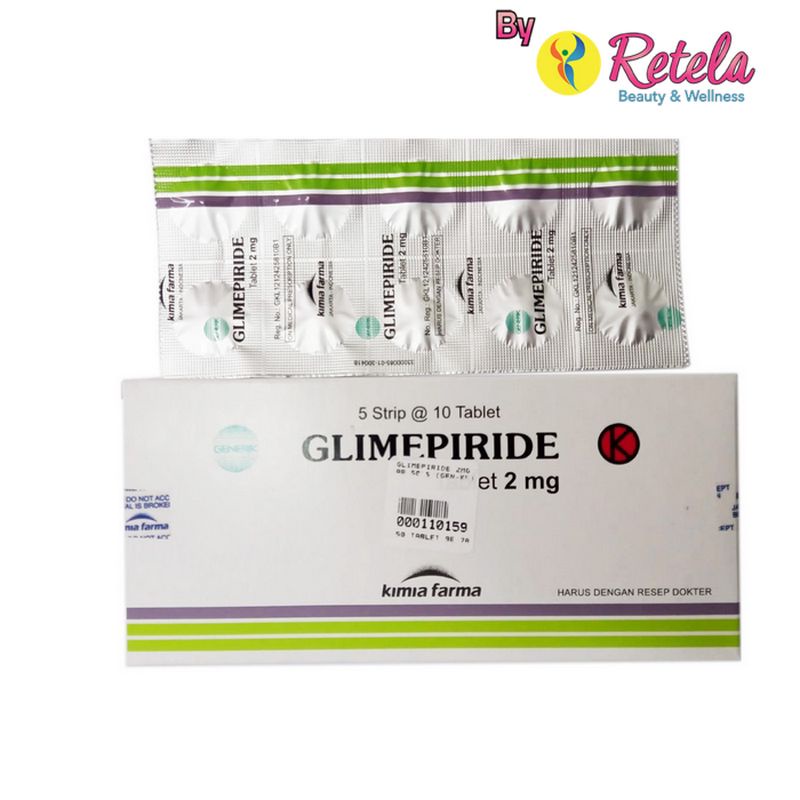 Jual GLIMEPIRIDE 2MG 1 STRIP 10 TABLET (GEN-DEXA) | Shopee Indonesia