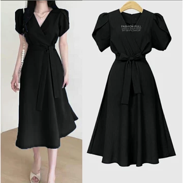 Fwg Dress Davia Dress Pesta Baju Dres Wanita Pakaian Wanita Dress