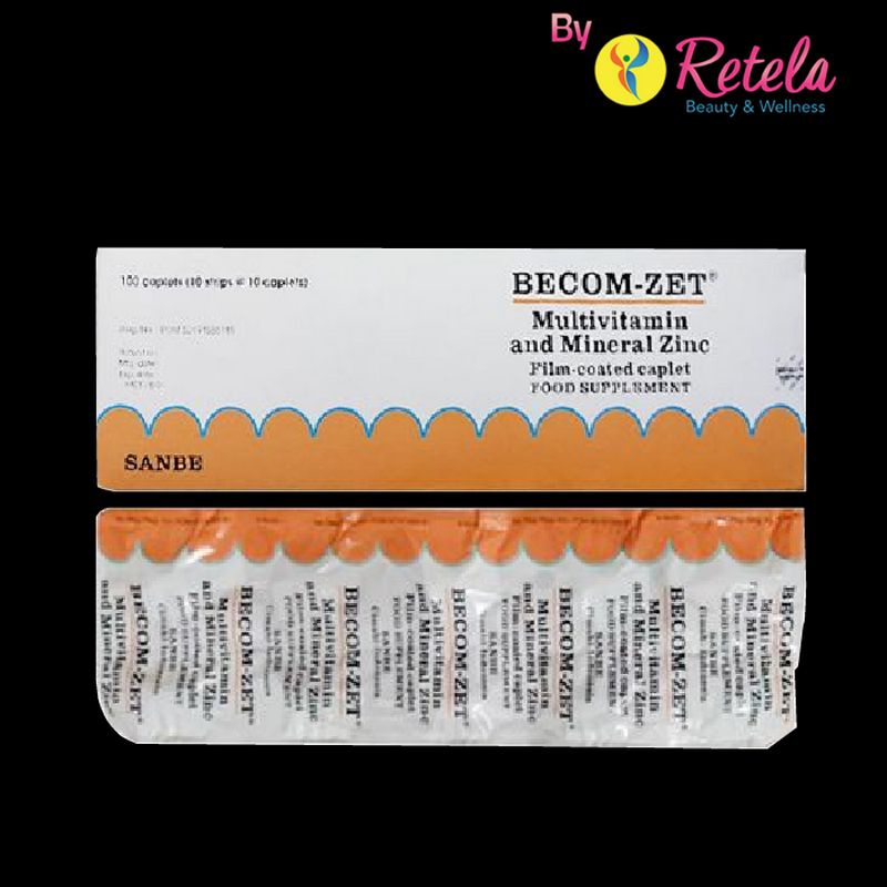 Jual BECOM-ZET 1 STRIP ISI 10 TABLET | Shopee Indonesia