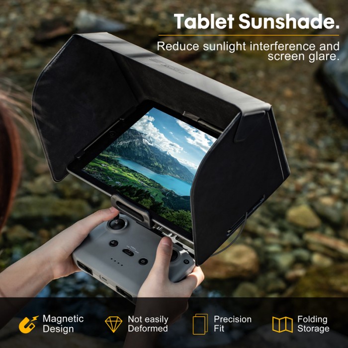Monitor Sun Hood, 4 Types Foldable Phone Tablet Sunshade Accessory For Drone(L111