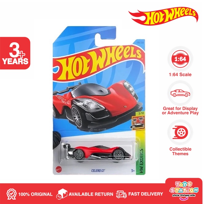 Jual Hot Wheels Celero GT Red - Lot Q 2023 - Toyzstatioon | Shopee ...